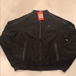 New women’s Nike bomber jacket 804029-010 black